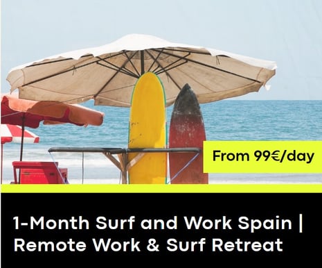 Surf, Work and Play by Knowmad Tribe